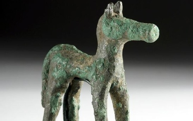 Greek Geometric Bronze Horse, ex-Safani