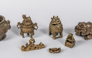 Group of Japanese Bronze-wares