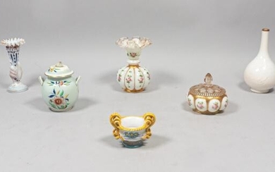 Grouping of Porcelain and Glass Items