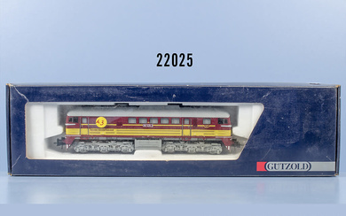 Gützold H0 50630 Diesellok der CSD, BN 781 529-3, mit Digitalschnittstelle, Z 1, in ...