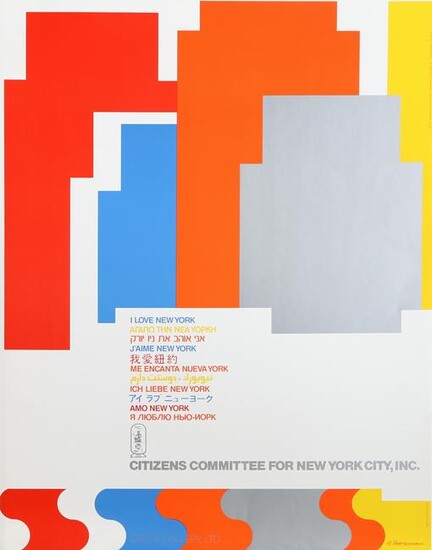 H. Bertschmann, I Love New York - Citizens Committee