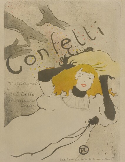 Henri de Toulouse-Lautrec, CONFETTI (D. 352; ADR. 101; W. P13)