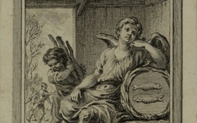 HUBERT-FRANÇOIS GRAVELOT (1699 / 1773) "Les mois de l'anee"