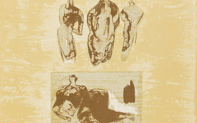 Henry Moore (1898-1986) Ideas From a Sketchbook (Cramer 324)