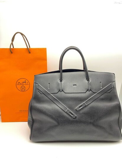 Hermès - Limited Ediction Birkin Shadow 40 Handbag