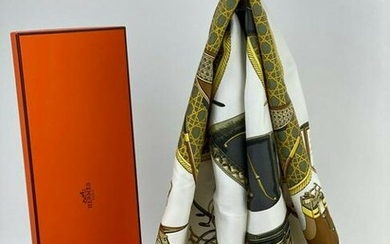 Hermes Scarf Silk Les Voitures A Transformation