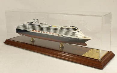 Holland America MS Zuiderdam Cruise Ship Model