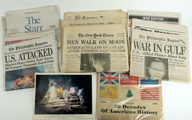 IMPORTANT AMERICAN HISTORICAL EVENTS NEWSPAPERS