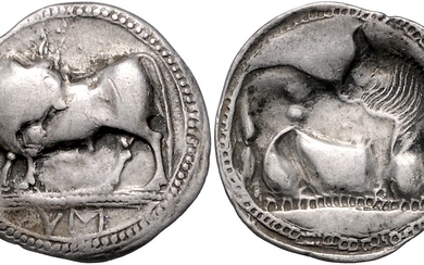 ITALIEN, LUKANIEN / Stadt Sybaris, AR Stater (530-510 v.Chr.)