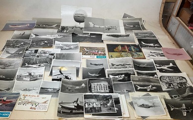 Interesting Aeronautica collection relating to Beagle light aircraft including original...