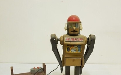 JAPON 1960/65. Mr MERCURY-Robot télécommandé... - Lot 125 - Lynda Trouvé