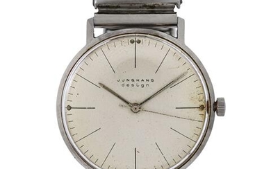 JUNGHANS Vintage "Design Max Bill". Armbanduhr.