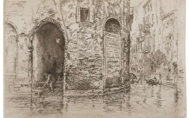 James Abbott McNeill Whistler (1834-1903) The Two Doorways