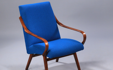 Jaroslav Smidek. Lounge chair in bent wood