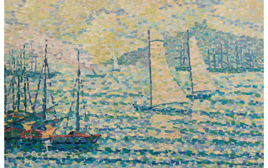 Jeanne Selmersheim-Desgrange (1877-1958), Boats in the harbor