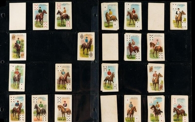 Jockeys & Owners Colours - PC Inset Cigarette Cards