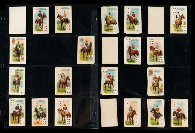 Jockeys & Owners Colours - PC Inset Cigarette Cards
