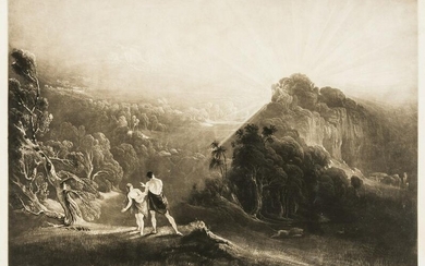 John Martin (1789-1854) Approach Of The Archangel