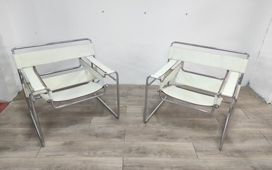 Knoll - Marcel Breuer - Armchair (2) - Wassily Chair - Steel