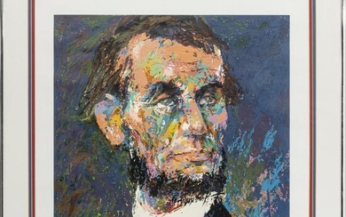LEROY NEIMAN SERIGRAPH ON WOVE PAPER, LINCOLN