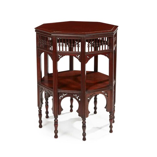 LIBERTY & CO., LONDON (ATTRIBUTED MAKER) ANGLO-MORESQUE OCCASIONAL TABLE, CIRCA 1910