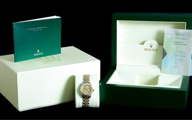 Ladies SS YG Rolex Oyster Perpetual Datejust