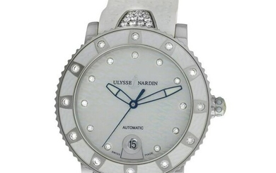 Ladies Ulysse Nardin Diver 8103-101E-3C/1; 0 Steel
