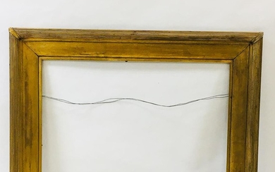 Large Arthur Hubbard Gilt Oak Frame, rabbet size 40 1/4 x 30 1/4 in.