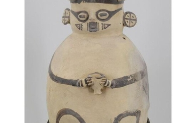 Large Authentic Chancay Figural Effigy Urn 1000-1400 AD