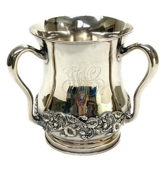 Large Gorham Sterling Silver 6 Pint Loving Cup, #A1335