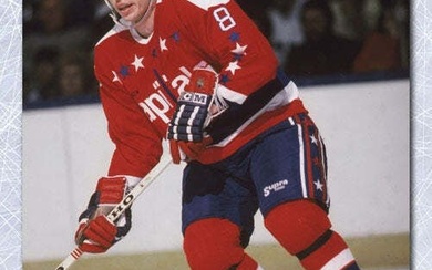 Larry Murphy Washington Capitals Signed Hockey 8x10 Photo