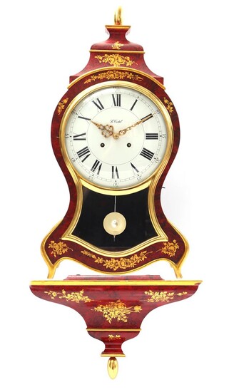 (-), Le Castel Neuchattel console clock, 20th century,...