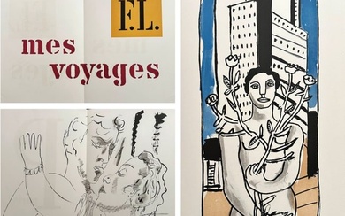 Leger Mes Voyages Paris 1960, with 28 lithographs
