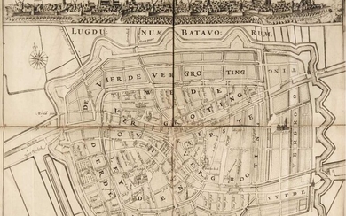 Leiden. Les delices de Leide, une des célébres villes de l'Europe, 1712