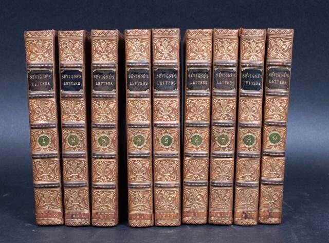 Letters of Madame de Sevigne 1811, 9 Volumes