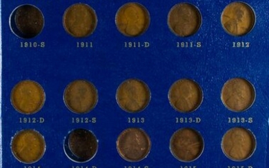 Lincoln Cent Collection 1909-1940