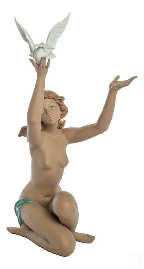 Lladro Porcelain Nude Peace Offering Figurine 3559