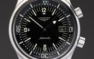 Longines Heritage Collection 'Legend Diver'. Men's steel watch