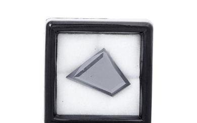 Loser schwarzer Diamant in Fancy-Form von ca. 6,3 ct
