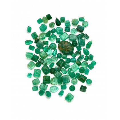 Lot of several emeralds for a total of ct. 95.10 circa.