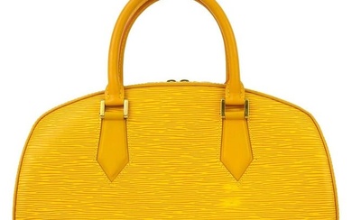 Louis Vuitton Yellow Epi Jasmin Handbag M52089 TH0010
