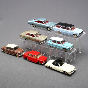 MODELLBILAR, 7 st, Dinky Toys, Meccano, Made in France1960/60.