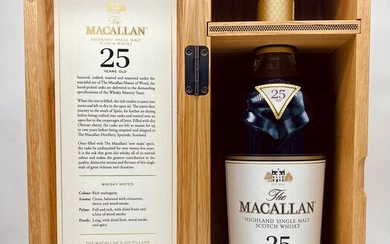 Macallan 25 years old Sherry Oak Cask - Annual 2022 Release - Original bottling - 700ml