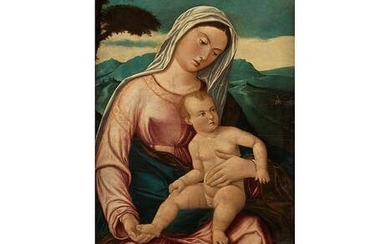 Maler der Toskanischen Schule des 16. Jahrhunderts, MARIA MIT DEM KIND