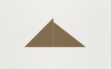 Mangold, Robert A square within two triangles. 1977.