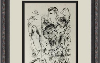 Marc Chagall Creation Custom Framed Print