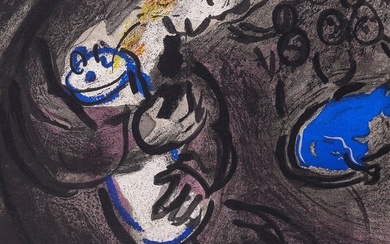 Marc Chagall - La Bible : Pleurs de Jeremie, 1956