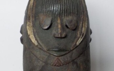 Mask - Wood - Ancien masque heaume Igala-AfoNigéria - Igala - Africa