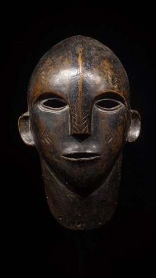 Mask - Wood - Luba - Congo DRC