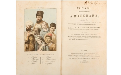 Meyendorff (Georg von) Voyage d’Orenbourg a Boukhara fait en 1820